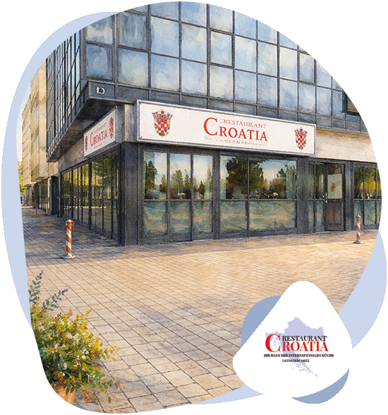 Restaurant Croatia - Restaurant in Magdeburg, Kroatische & internationale Spezialitäten - Außenansicht, Familiengeführtes Restaurant